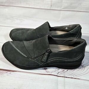 Earth Relief Pod - Slip On Anise Loafers  Casual‎ Shoes Zipper - Womens 8 A
